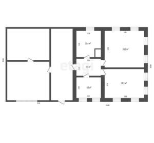 Дом 155м², 1-этажный, участок 9 сот.