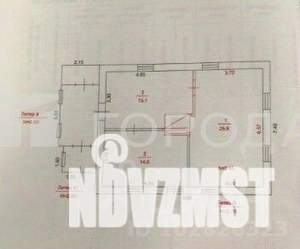 Дом 55м², 1-этажный, участок 6 сот.