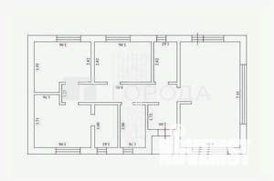 Дом 107м², 1-этажный, участок 8 сот.