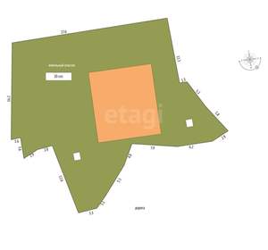 Дом 85м², 1-этажный, участок 10 сот.