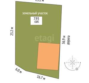 Дом 86м², 1-этажный, участок 8 сот.