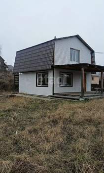 Дом 59м², 2-этажный, участок 10 сот.  