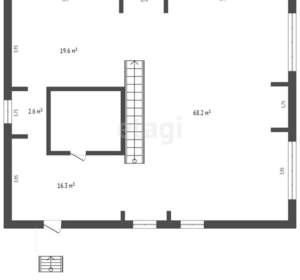 Дом 224м², 2-этажный, участок 7 сот.  
