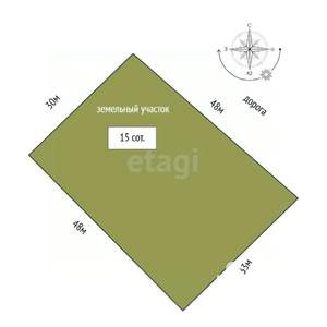 Дом 128м², 2-этажный, участок 15 сот.  