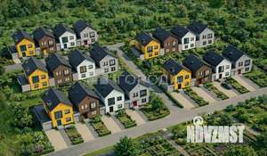 Таунхаус 157м&sup2;, 2-этажный, участок 4 сот.  