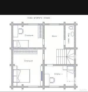 Дом 128м&sup2;, 2-этажный, участок 15 сот.  