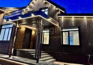 Дом 221м&sup2;, 2-этажный, участок 9 сот.  