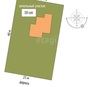 Дом 135м², 2-этажный, участок 10 сот.  