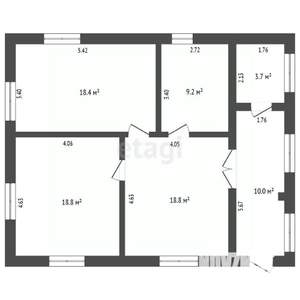 Дом 145м², 2-этажный, участок 7 сот.  