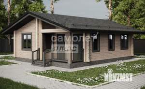 Дом 70м&sup2;, 1-этажный, участок 6 сот.  