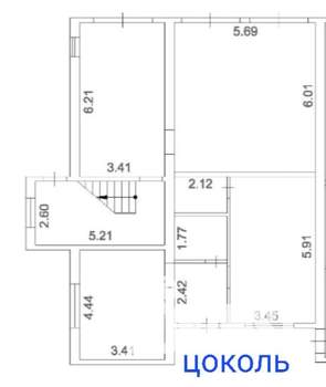 Таунхаус 500м², 3-этажный, участок 10 сот.  