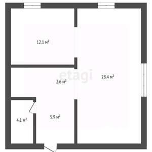 Дом 120м², 2-этажный, участок 6 сот.  