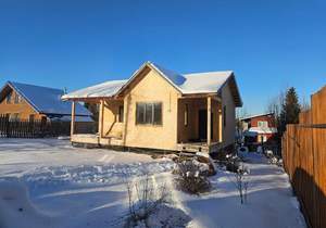 Дом 96м&sup2;, 1-этажный, участок 6 сот.  