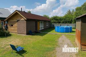 Дом 40м&sup2;, 1-этажный, участок 8 сот.  