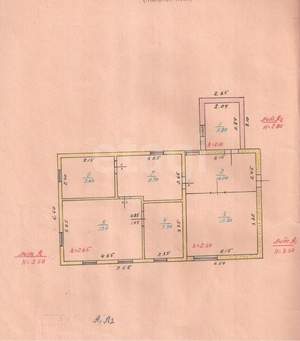 Дом 74м&sup2;, 1-этажный, участок 7 сот.  