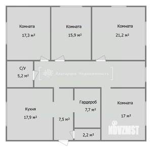 Дом 300м², 1-этажный, участок 10 сот.  