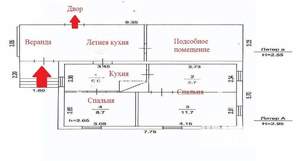 Дом 36м², 1-этажный, участок 5 сот.  