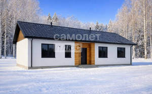 Дом 104м&sup2;, 1-этажный, участок 10 сот.  