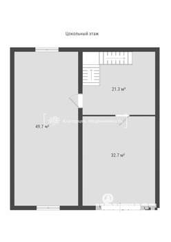 Дом 409м², 3-этажный, участок 7 сот.  