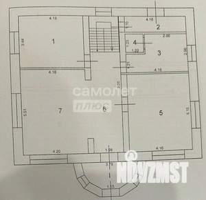 Коттедж 213м², 2-этажный, участок 5 сот.  
