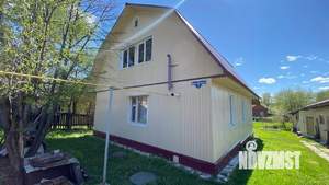 Дом 54м², 2-этажный, участок 13 сот.  