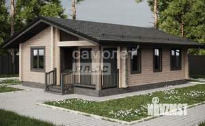 Дом 70м&sup2;, 1-этажный, участок 6 сот.  