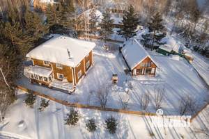 Коттедж 188м&sup2;, 2-этажный, участок 13 сот.  