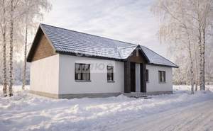 Дом 104м&sup2;, 1-этажный, участок 9 сот.  