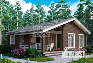 Дом 70м&sup2;, 1-этажный, участок 6 сот.  