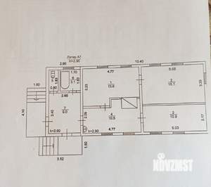Дом 65м&sup2;, 1-этажный, участок 8 сот.  