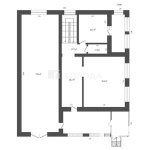 Дом 492м², 3-этажный, участок 12 сот.  