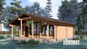 Дом 81м&sup2;, 1-этажный, участок 6 сот.  