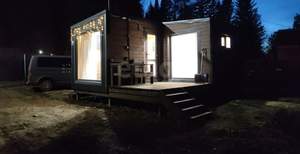 Дом 24м&sup2;, 2-этажный, участок 7 сот.  