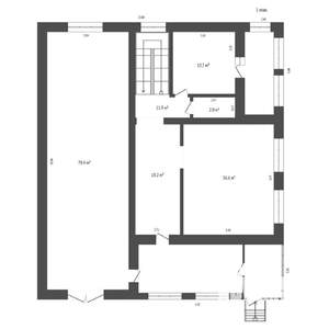 Коттедж 492м², 3-этажный, участок 12 сот.  