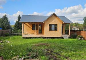 Дом 96м&sup2;, 1-этажный, участок 6 сот.  