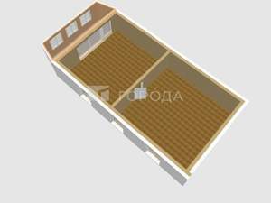 Дом 83м&sup2;, 2-этажный, участок 7 сот.  