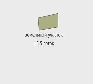 Дом 107м², 1-этажный, участок 16 сот.  
