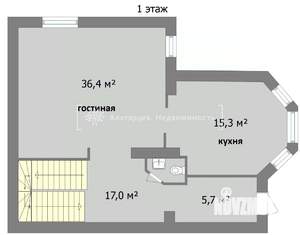 Дом 278м², 2-этажный, участок 4 сот.  