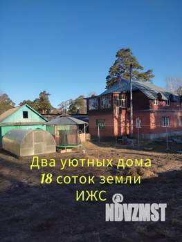 Коттедж 199м&sup2;, 2-этажный, участок 18 сот.  