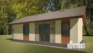 Дом 75м², 1-этажный, участок 4 сот.  