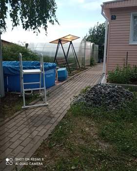 Дом 63м&sup2;, 1-этажный, участок 6 сот.  