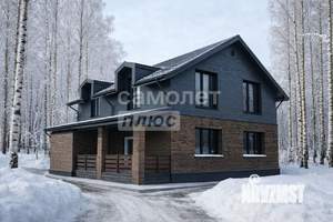 Дом 160м&sup2;, 2-этажный, участок 10 сот.  