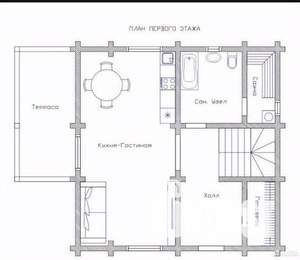 Дом 128м&sup2;, 2-этажный, участок 15 сот.  