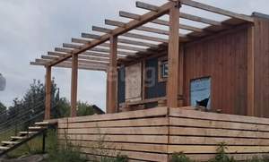 Дом 40м&sup2;, 2-этажный, участок 5 сот.  