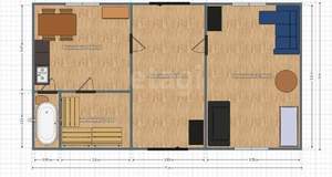 Дом 70м&sup2;, 2-этажный, участок 5 сот.  