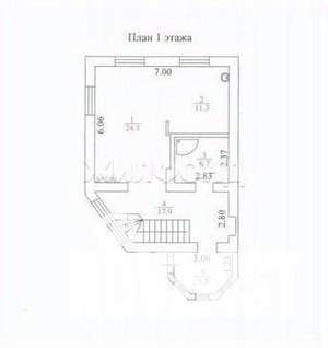Дом 140м&sup2;, 3-этажный, участок 3 сот.  