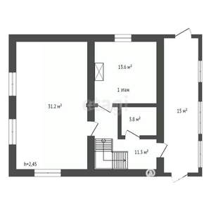 Дом 110м², 2-этажный, участок 10 сот.  