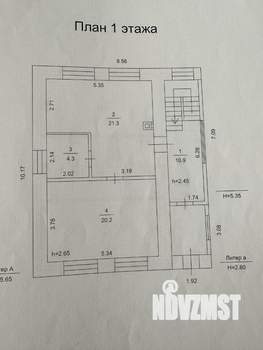 Коттедж 170м², 2-этажный, участок 11 сот.  