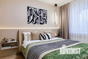 1-к квартира, посуточно, 54м2, 7/10 этаж