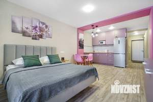 Студия квартира, посуточно, 33м2, 11/19 этаж